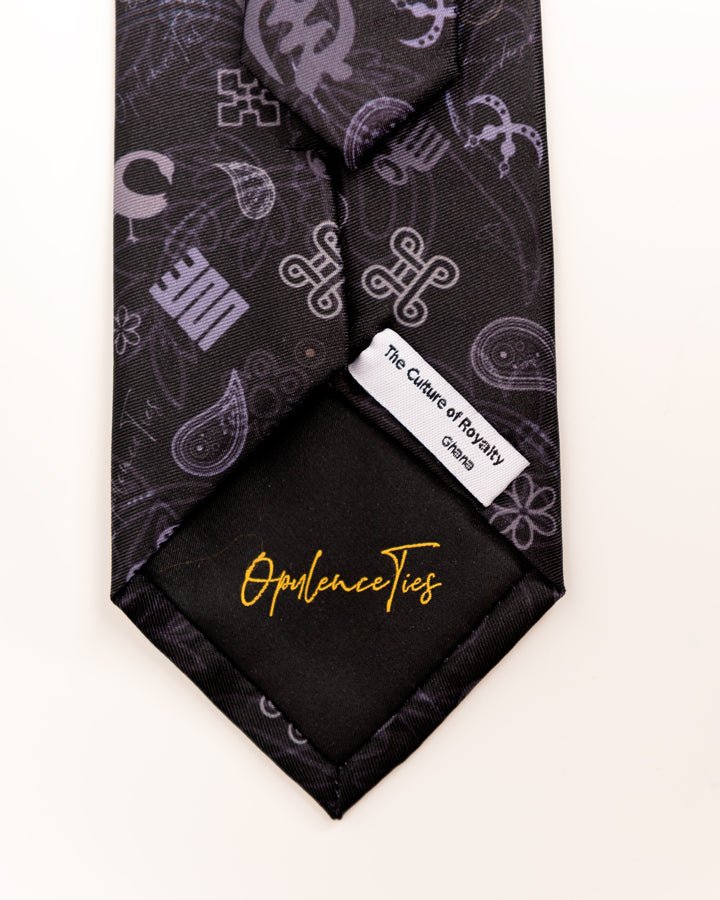 Opulence African print tie and handkerchief signature collection — luxury African fashion