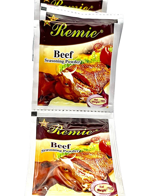 Remie Beef Seasoning (Strip of 12 Sachets 10g each)HALAL - Nathez out of Africa