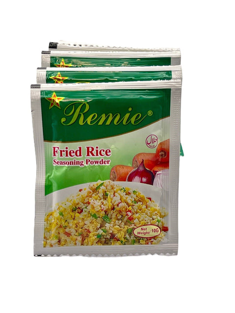 Remie Fried Rice Seasoning Powder (Strip of 12 Sachets 10g each) HALAL - Nathez out of Africa