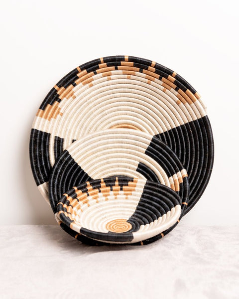 Rwanda African Basket Set of 3 - Nathez out of Africa