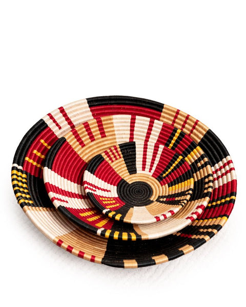 Rwanda African Basket Set of 3 - Nathez out of Africa