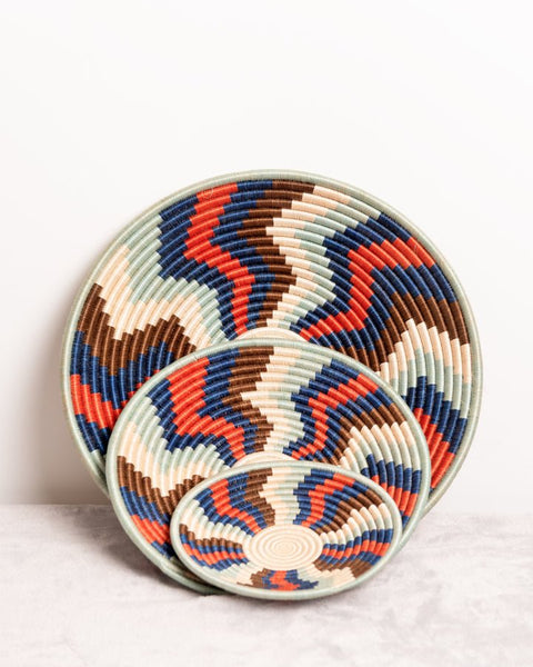 Rwanda African Basket Set of 3 - Nathez out of Africa