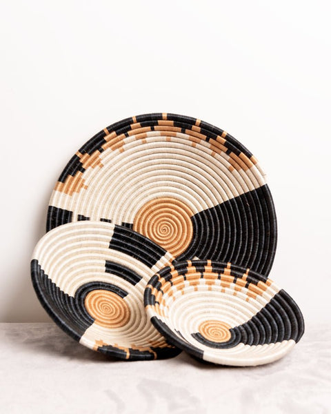 Rwanda African Basket Set of 3 - Nathez out of Africa