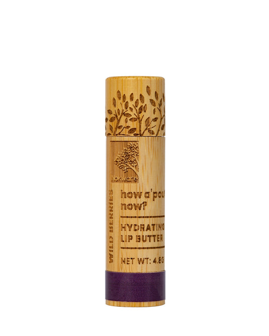 Nokware wildberry shea butter lip balm — natural plant-based moisturising lip care