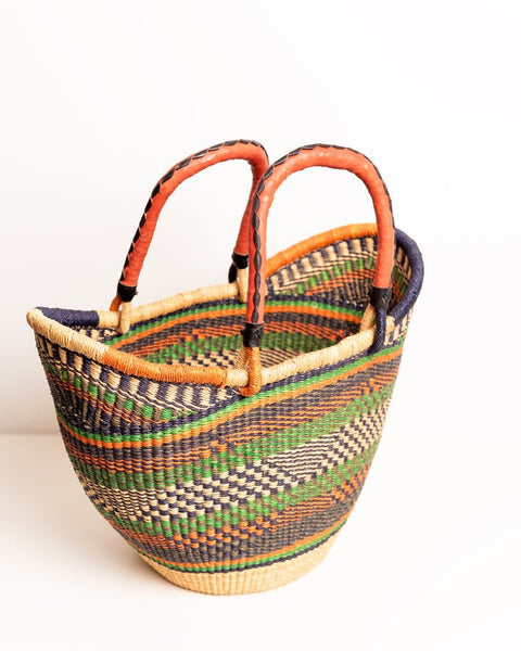 Yayra Hand - woven Bolga Basket 0027 - Nathez out of Africa