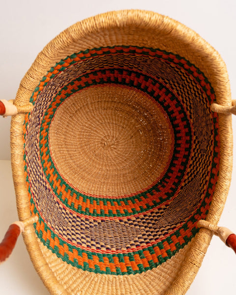 Yayra Hand - woven Bolga Basket 003 - Nathez out of Africa