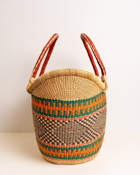 Yayra Hand - woven Bolga Basket 003 - Nathez out of Africa