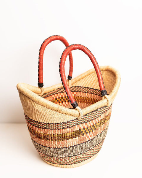 Yayra Hand - woven Bolga Basket 0030 - Nathez out of Africa