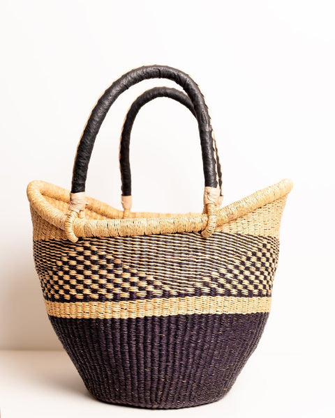 Yayra Hand - woven Bolga Basket 0031 - Nathez out of Africa